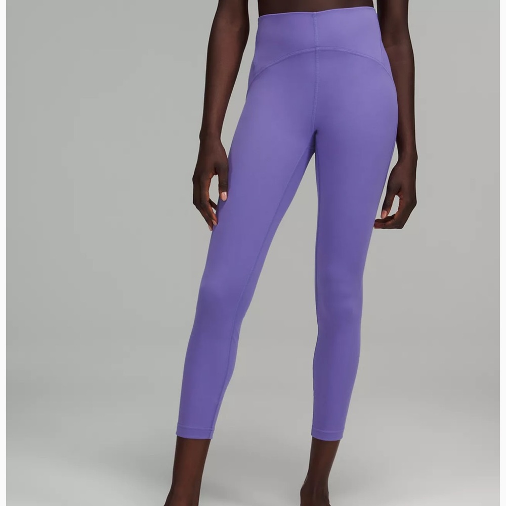 NWT LULULEMON Instill High-Rise Tight 25" Size 2 Charged Indigo, New Leggings